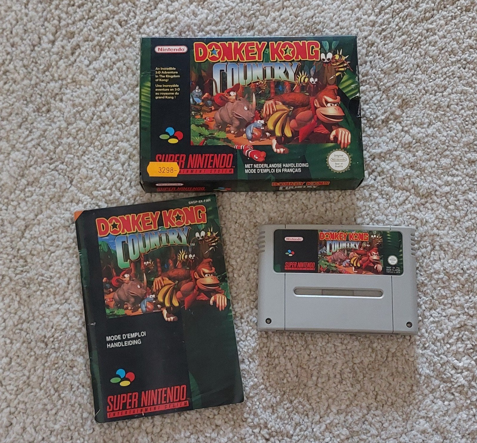 Donkey Kong Country FAH (CIB) - Super Nintendo SNES, Ophalen of Verzenden