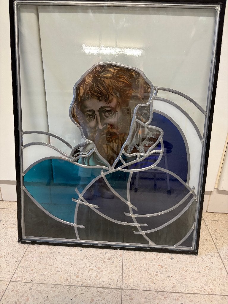 glasraam, loodraam Rubens, Antiek en Kunst, Ophalen