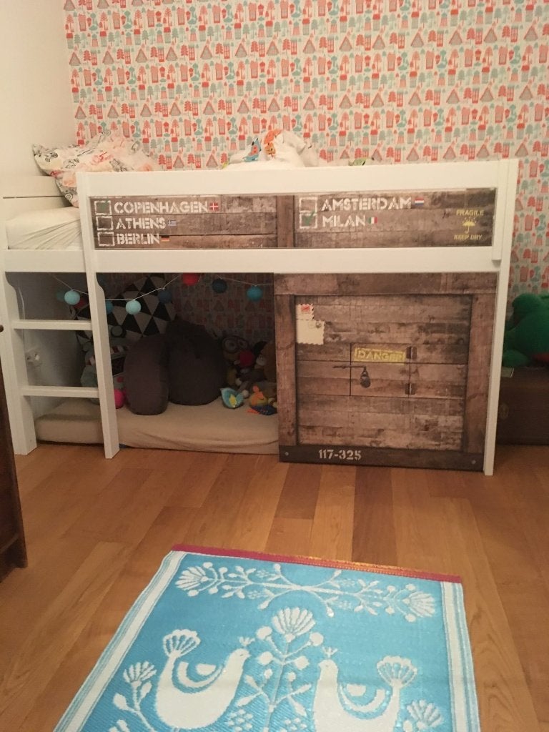 Hoogslaper Lifetime, Huis en Inrichting, Ophalen, Gebruikt, Eenpersoons, Hoogslaper