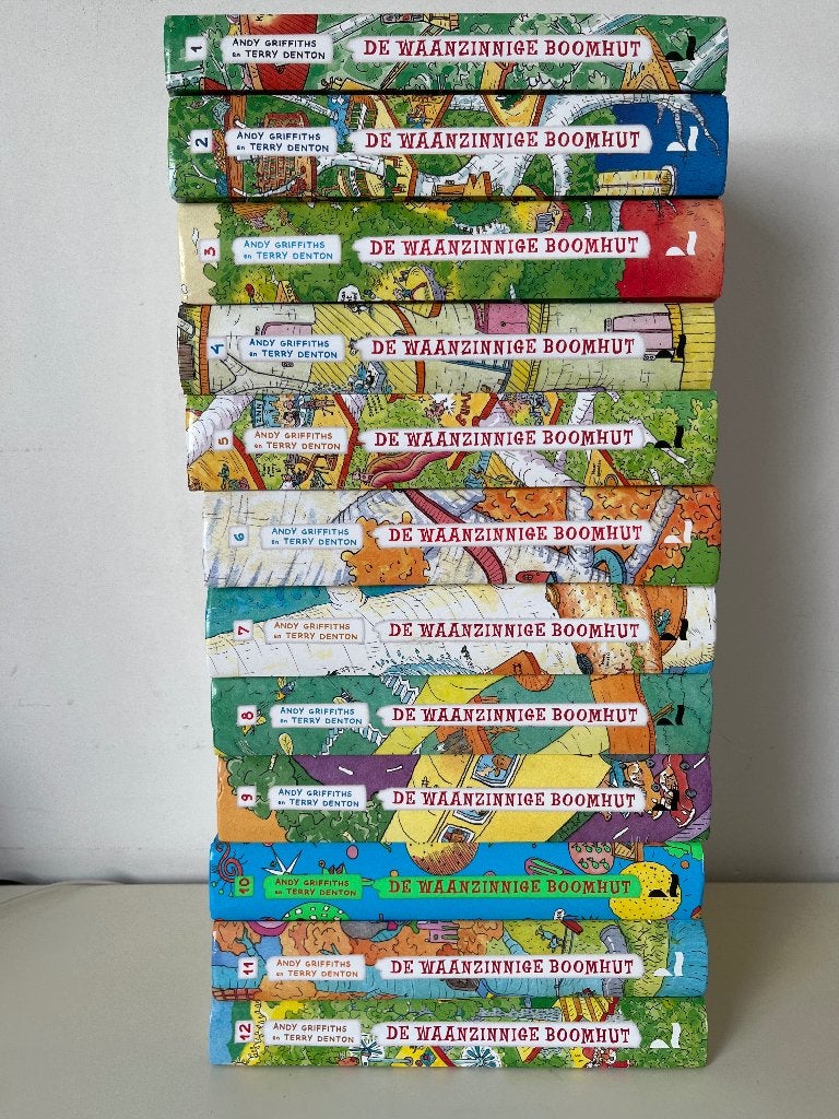 De waanzinnige boomhut 12 delen, Boeken, Ophalen, Gelezen, Andy Griffiths; Terry Denton