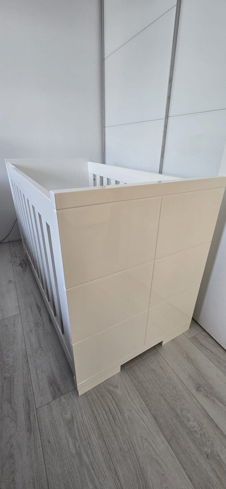 Complete Interbaby Ledikant Set incl. Lattenbodem en matras, Kinderen en Baby's, Ophalen, Zo goed als nieuw