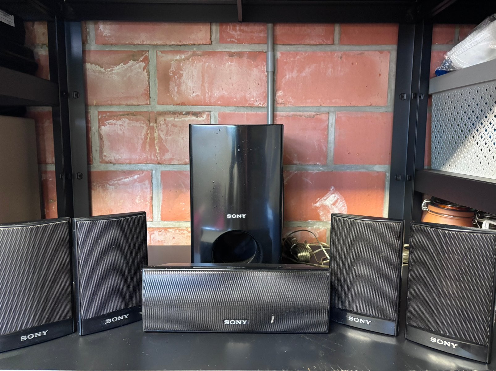 Surround system (Sony), Ophalen, Gebruikt, Audio
