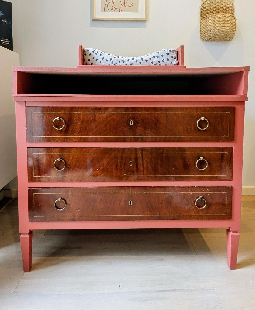 Meuble table à langer + armoire intégrée, 90 à 105 cm, Comme neuf, Enlèvement, 100 cm ou plus