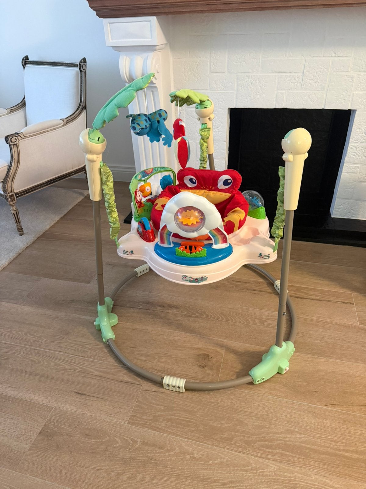 Baby Jumper Jungle, Kinderen en Baby's, Speelgoed | Babyspeelgoed, Ophalen, Gebruikt, Babygym, Met licht