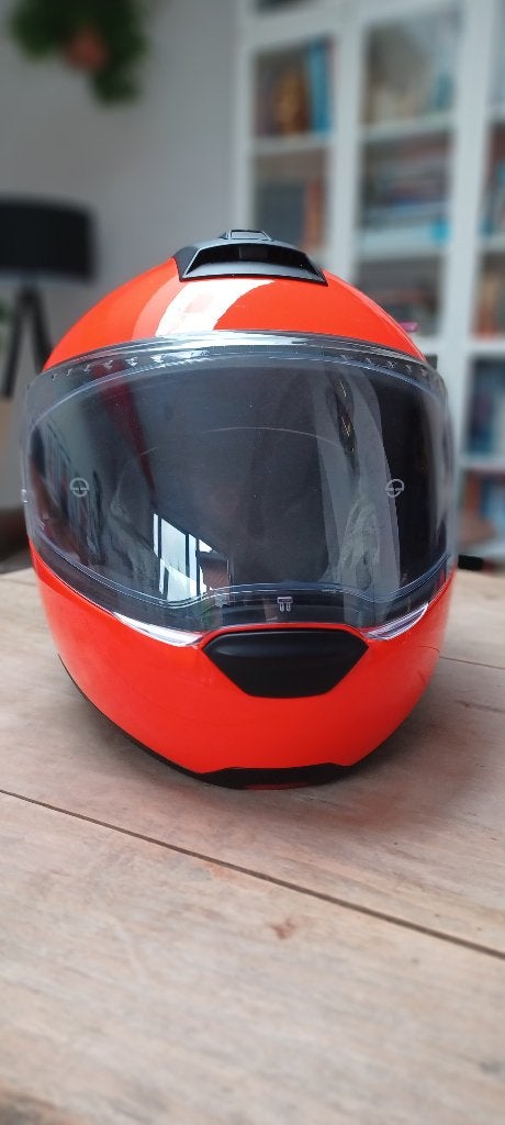 Motorhelm SCHUBERTH C4 pro fluo orange systeemhelm XS, Motoren, Kleding | Motorhelmen, XS, Systeemhelm, Kinderen, Tweedehands