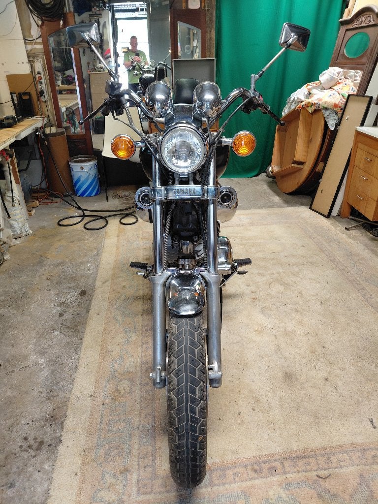 moto yamaha xv 1000cc  te koop, Motoren, Cardan-aandrijving, 2 cilinders, Occasion, Chopper