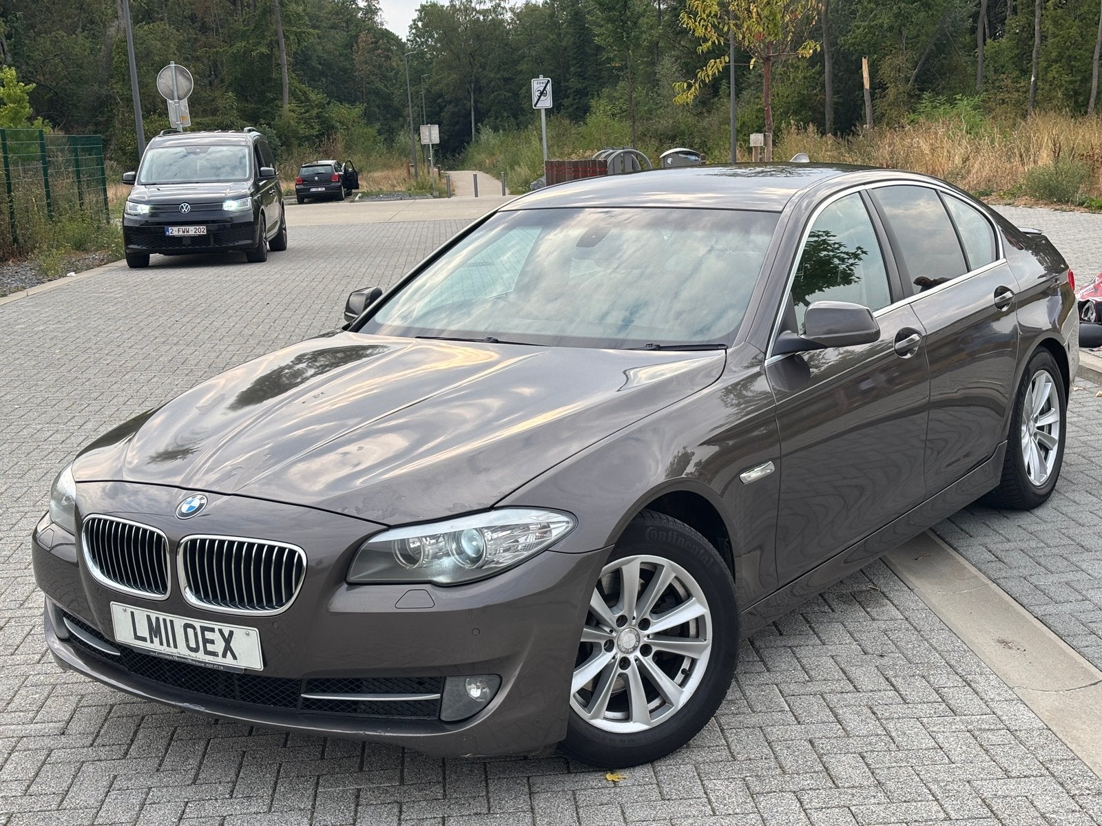 Bmw f10 520d Edition luxury boite automatique, Auto's, Automaat, Euro 5, 135 kW, Leder