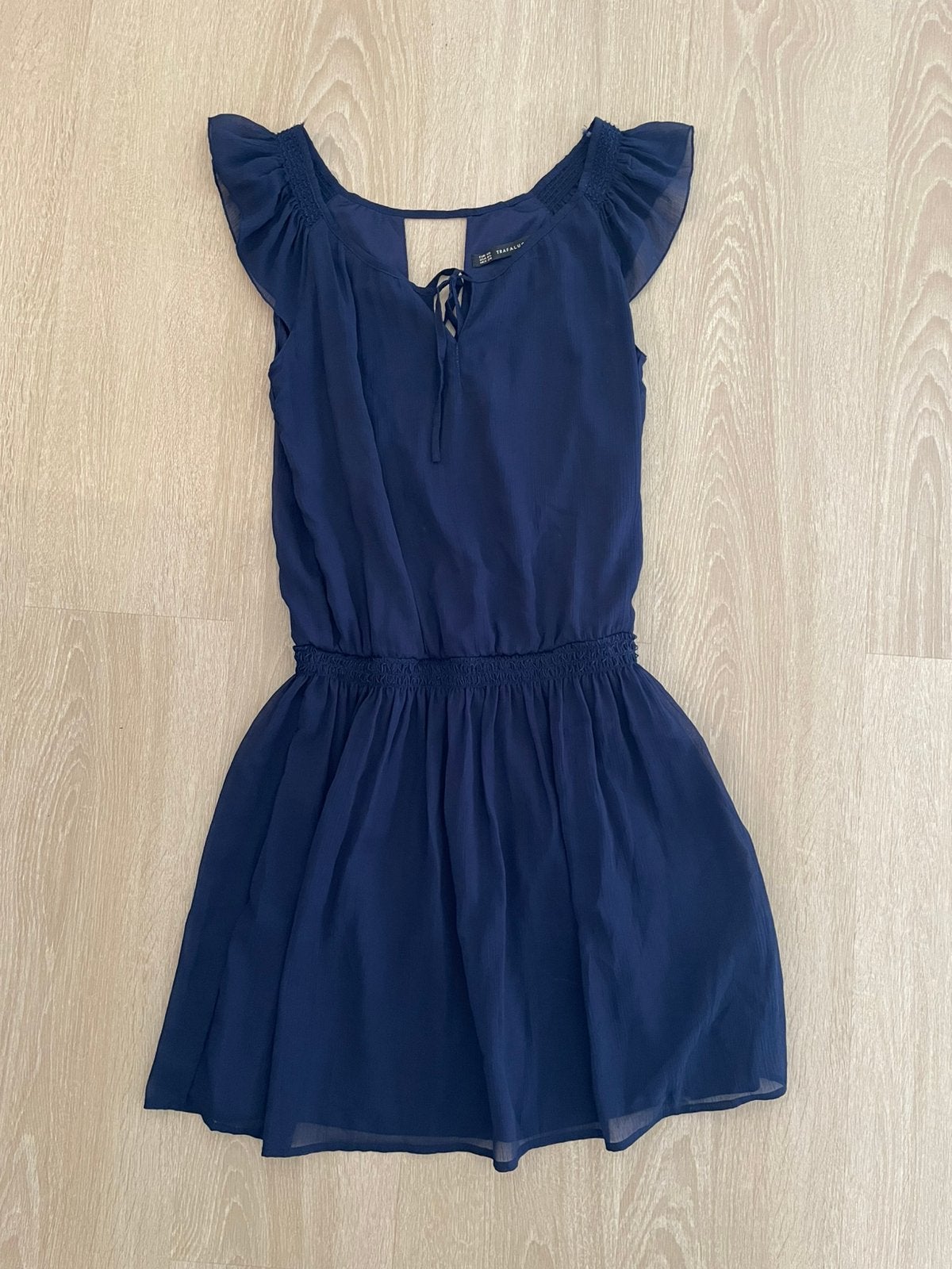 Robe courte bleu marine ZARA Trafaluc - Taille XS, Ophalen, Zo goed als nieuw