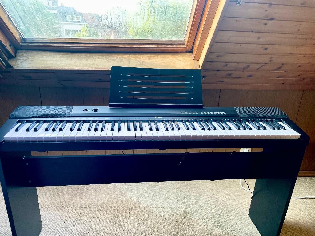 MAX KB6 digitale piano, 88 halfverzwaarde toetsen, Overige merken, 88 toetsen, Ophalen of Verzenden, Zo goed als nieuw
