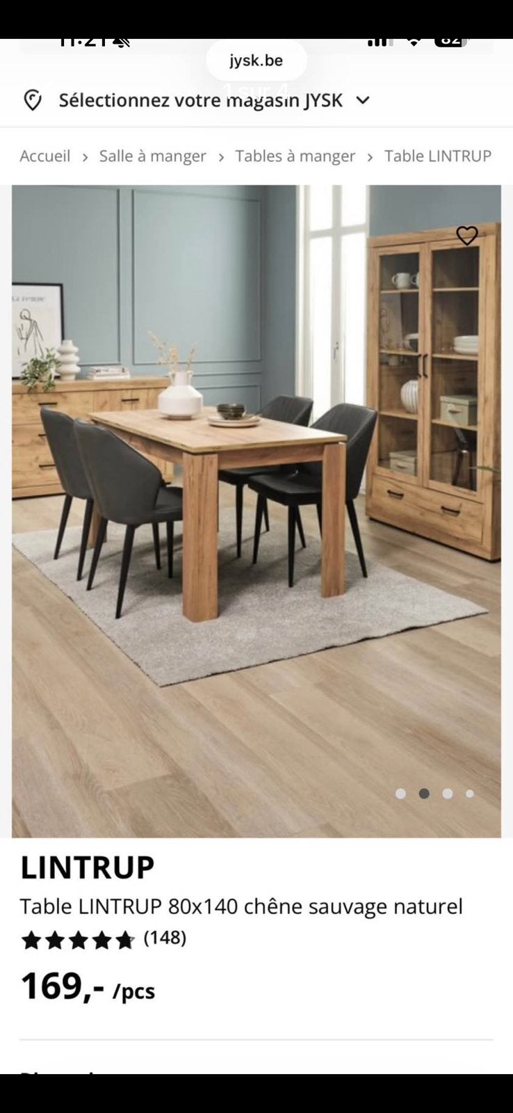 Table de salon + table basse, Huis en Inrichting, Stoffering | Vloerbedekking, Ophalen, Zo goed als nieuw