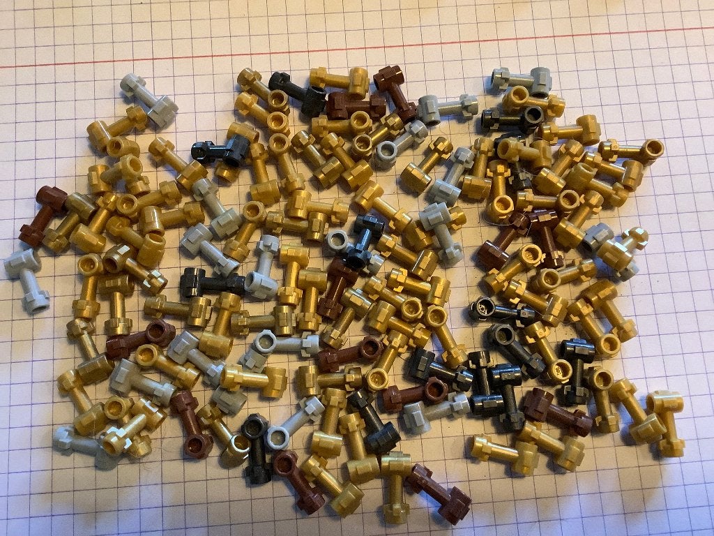 Lego Bar 1L with Top Stud 120 stuks / 166-A2, Enlèvement ou Envoi, Comme neuf, Briques en vrac, Lego