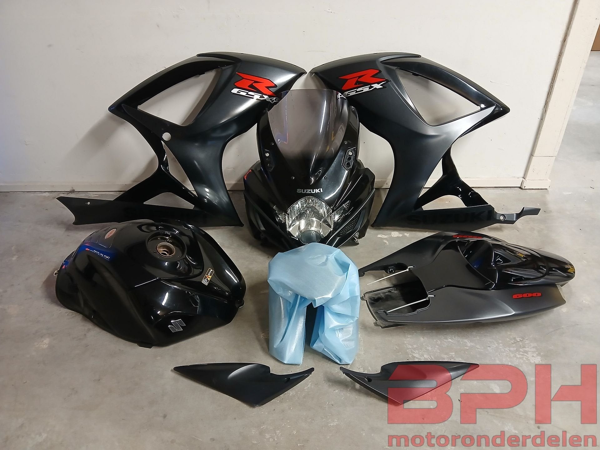 Kappenset / kuipset + tank Suzuki GSX-R 600 K6 - K7 2006 t/m, Motoren, Ophalen, Gebruikt, -, -