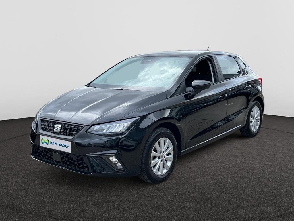 Seat Ibiza 5P/D AUTOMAAT*110PK*CARPLAY*GPS*SENSOREN*LANE ASS, Autos, Seat, Achat, Ibiza, Automatique, Cruise Control