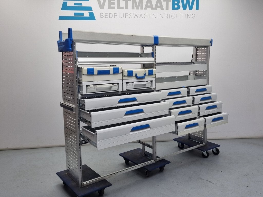 Sortimo bedrijfswagen inrichting bedrijfswageninrichting