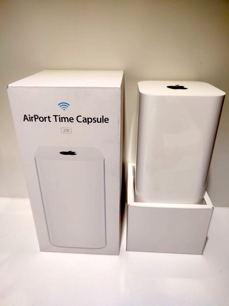 Apple AirPort Time Capsule 2TB (802.11ac - Model A1470), Computers en Software, Ophalen of Verzenden, Gebruikt