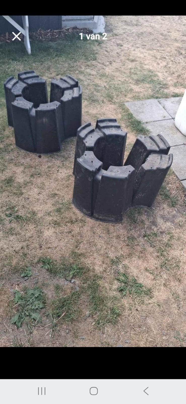 regenton voet, Moins de 75 litres, Enlèvement, Comme neuf, Synthétique
