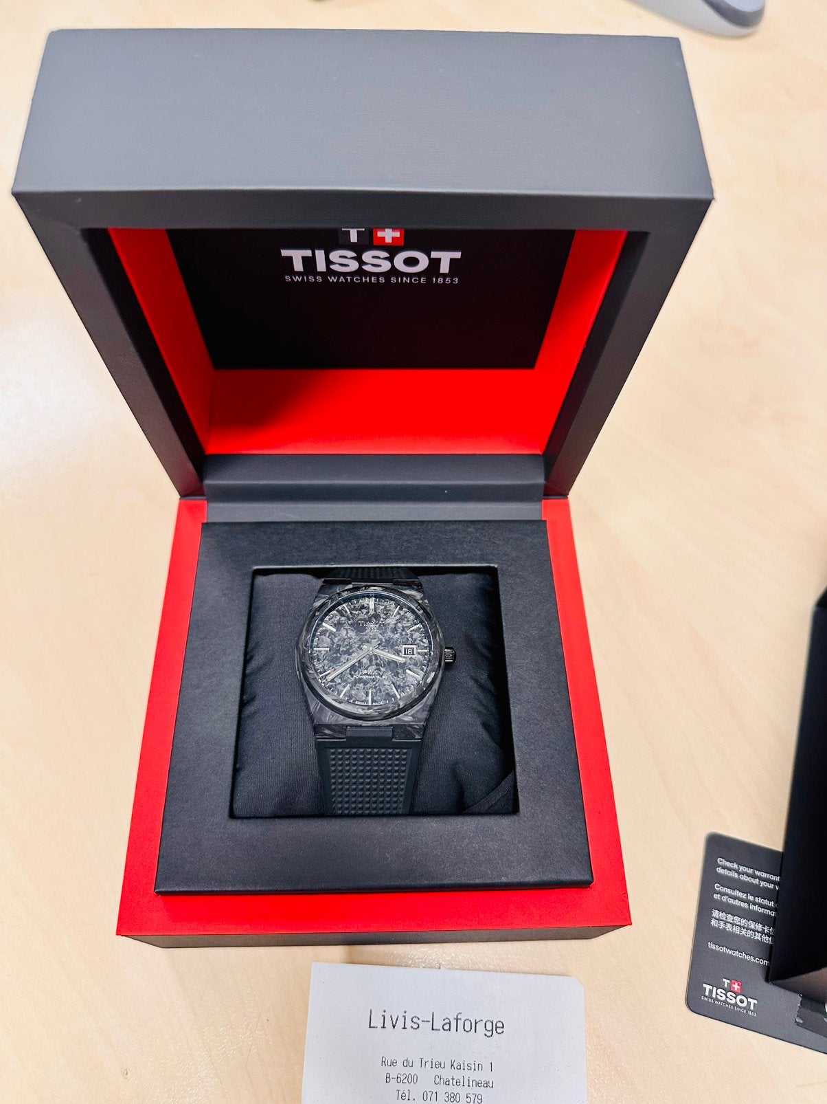 Tissot prx powermatic 80, Enlèvement, Comme neuf