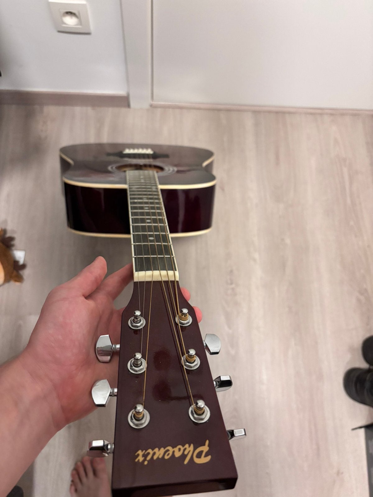 Gitaar, Muziek en Instrumenten, Snaarinstrumenten | Gitaren | Akoestisch, Ophalen, Gebruikt, Western- of Steelstringgitaar