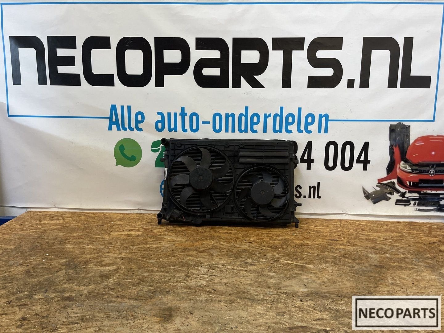 GOLF 5 GTI KOELER KOELERPAKKET ORGINEEL 1K0121251K, Volkswagen, -, Utilisé, -