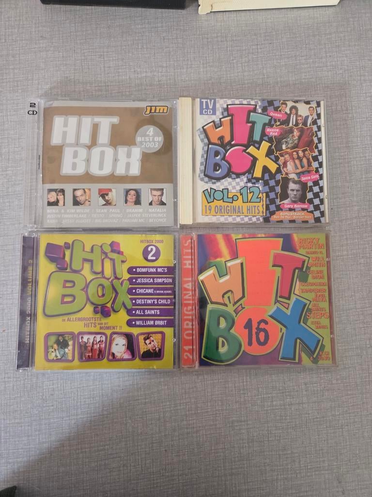 4 x Hit Box, CD & DVD, Enlèvement ou Envoi