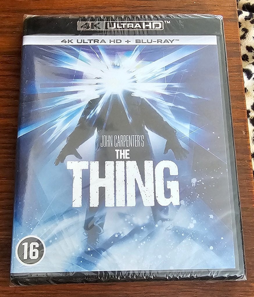 The Thing 4K Blu-ray, CD & DVD, Enlèvement ou Envoi, Horreur, Film, Blu-ray