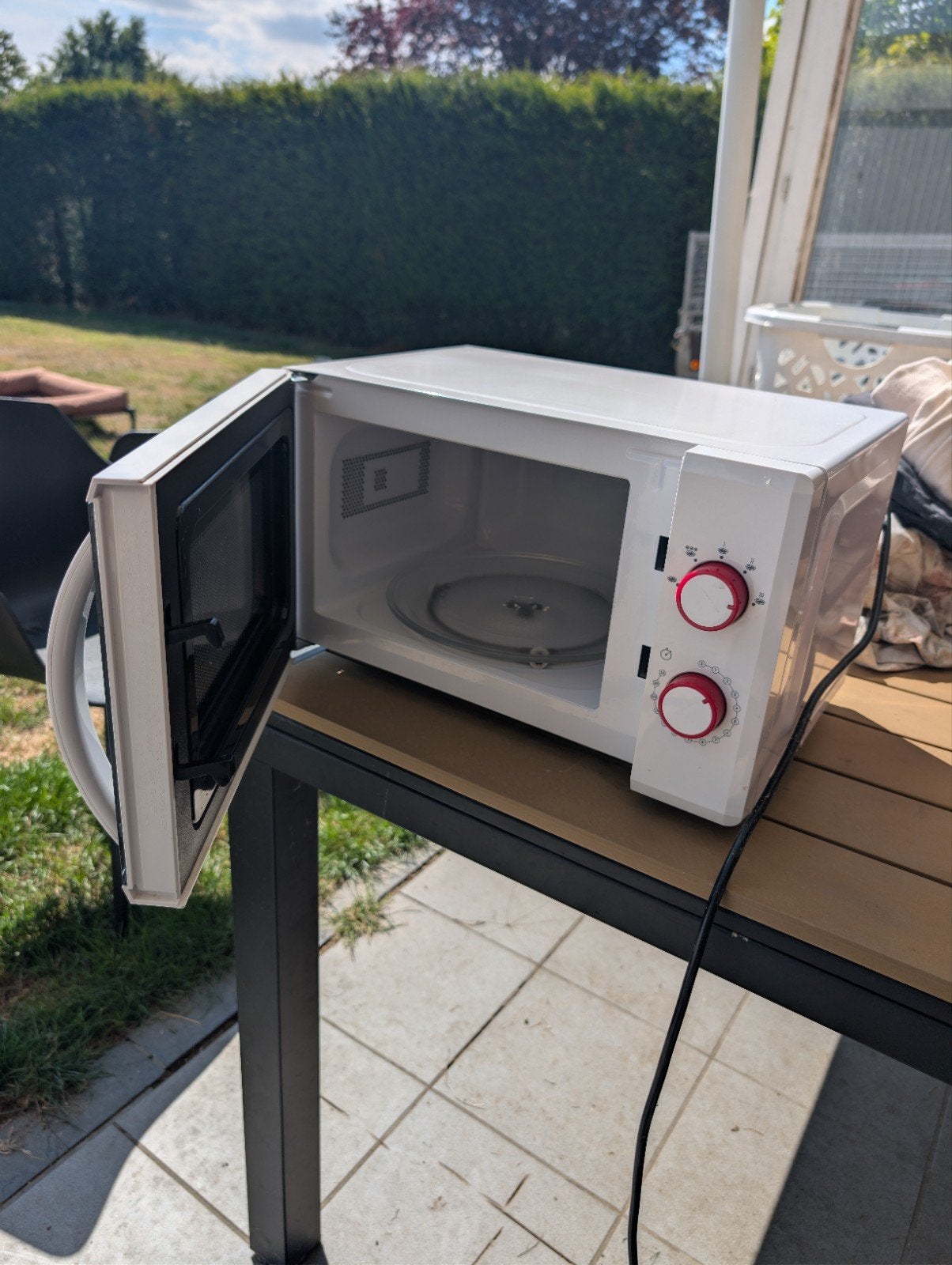 Microgolf, Electroménager, Micro-ondes, Comme neuf, Enlèvement, Micro-ondes, Plaque tournante