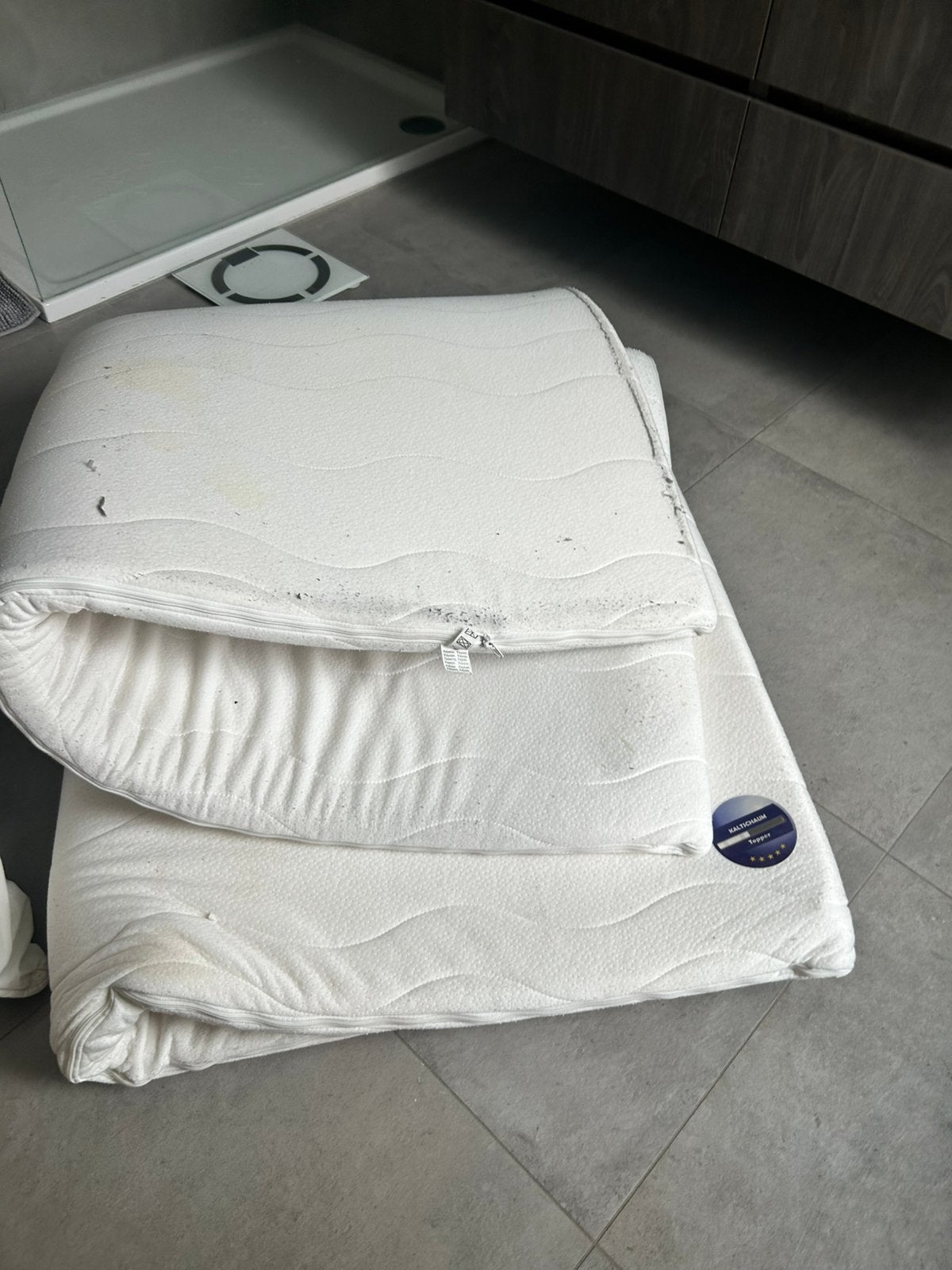 Matrastopper 180x200, Ophalen, Gebruikt, Tweepersoons, Matras
