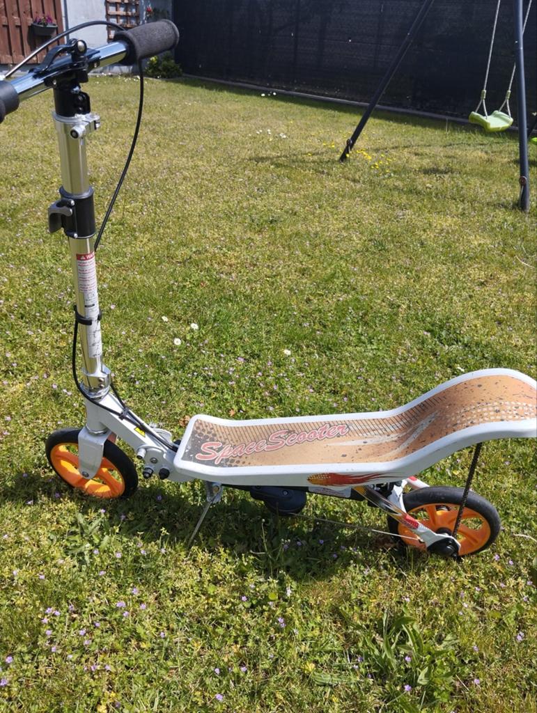 Spacescooter, Enlèvement