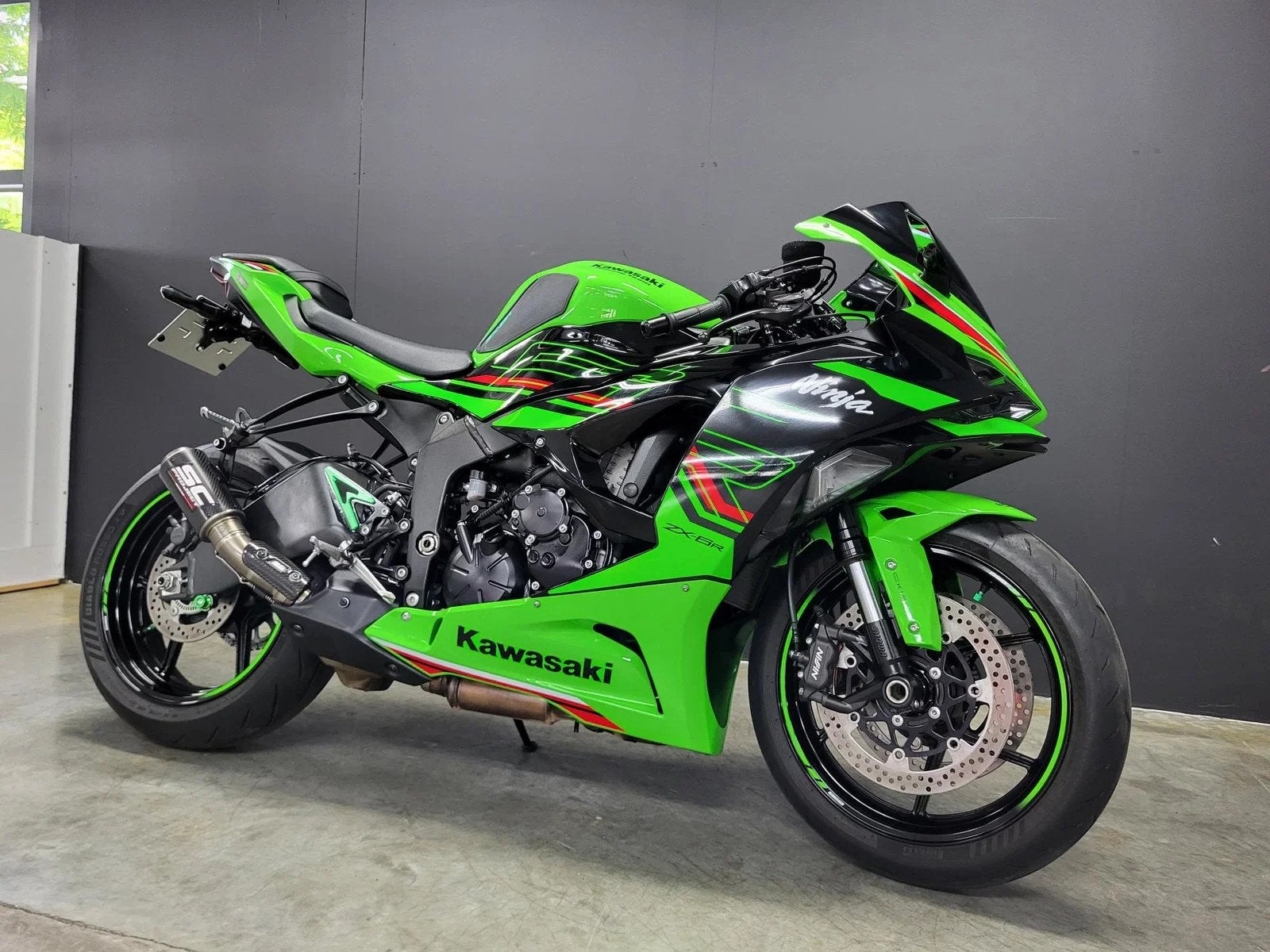 Kawasaki ZX-6R legendarische 636 leuke accessoires, Entreprise, Occasion, Plus de 35 kW, Autre