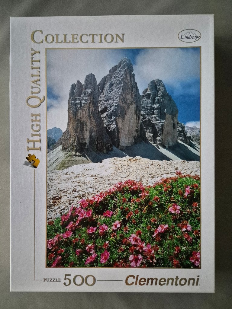 Puzzel 500 stukjes "Dolomieten (Italië) - 500 stukjes, Ophalen, Zo goed als nieuw, Legpuzzel