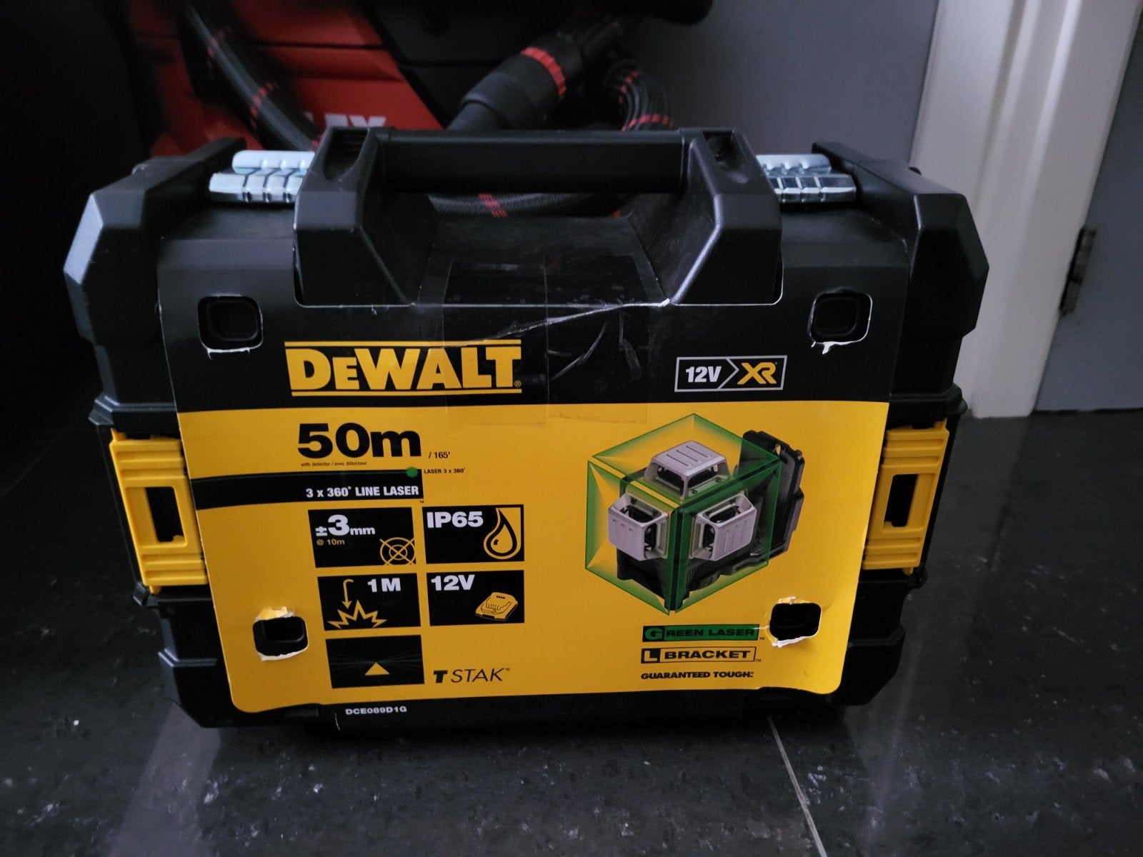 DeWALT DCE089D1G-QW groene laserwaterpas, Ophalen, Nieuw