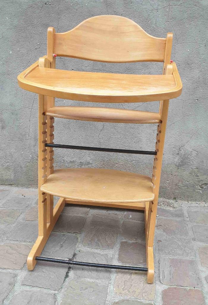 CHAISE HAUTE ENFANT évolutive (à hauteur réglable), Enlèvement