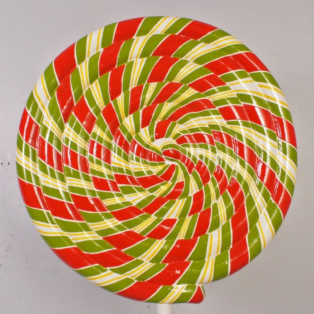 Lollipop Candy — Décoration de bonbons Hauteur 181 cm, Enlèvement, Neuf