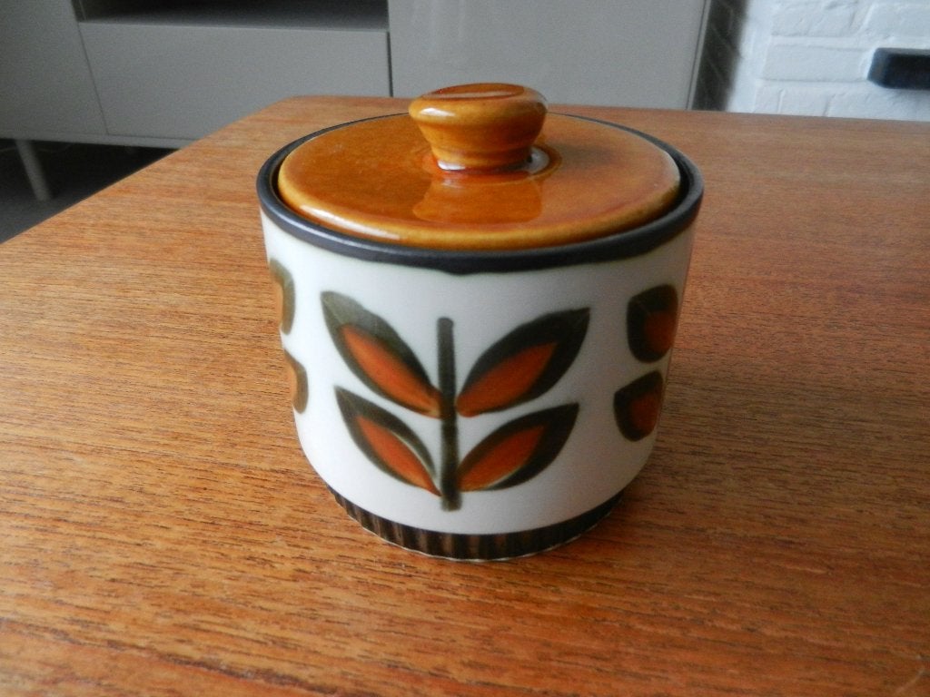 Boch Rambouillet potje met deksel - ongebruikt, Antiek en Kunst, Antiek | Servies los, Ophalen of Verzenden