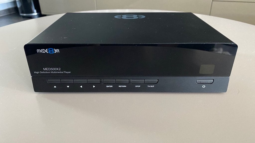 mede8er med500x2 is zeer goede staat !, Enlèvement ou Envoi, Comme neuf, HDMI, Sans disque dur