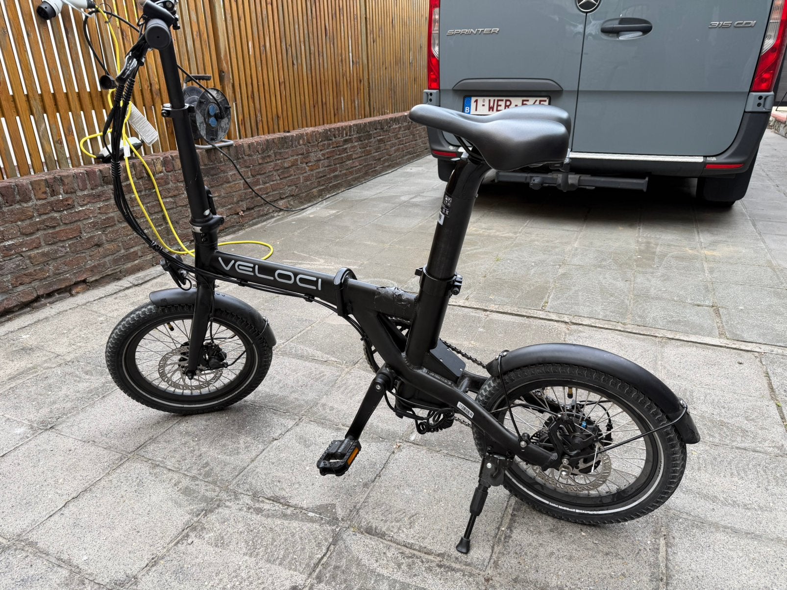 electrische  veloci fiets als nieuw, Ophalen of Verzenden, Zo goed als nieuw