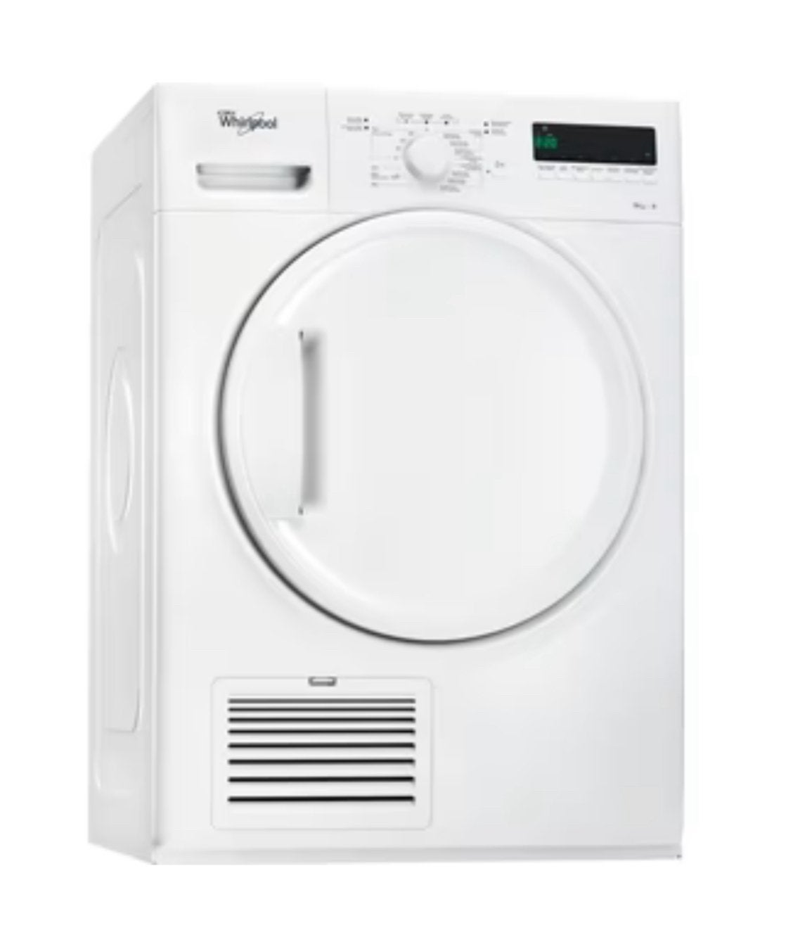 Whirlpool condensdroger — 9 kg, Ophalen, Zo goed als nieuw, Condens