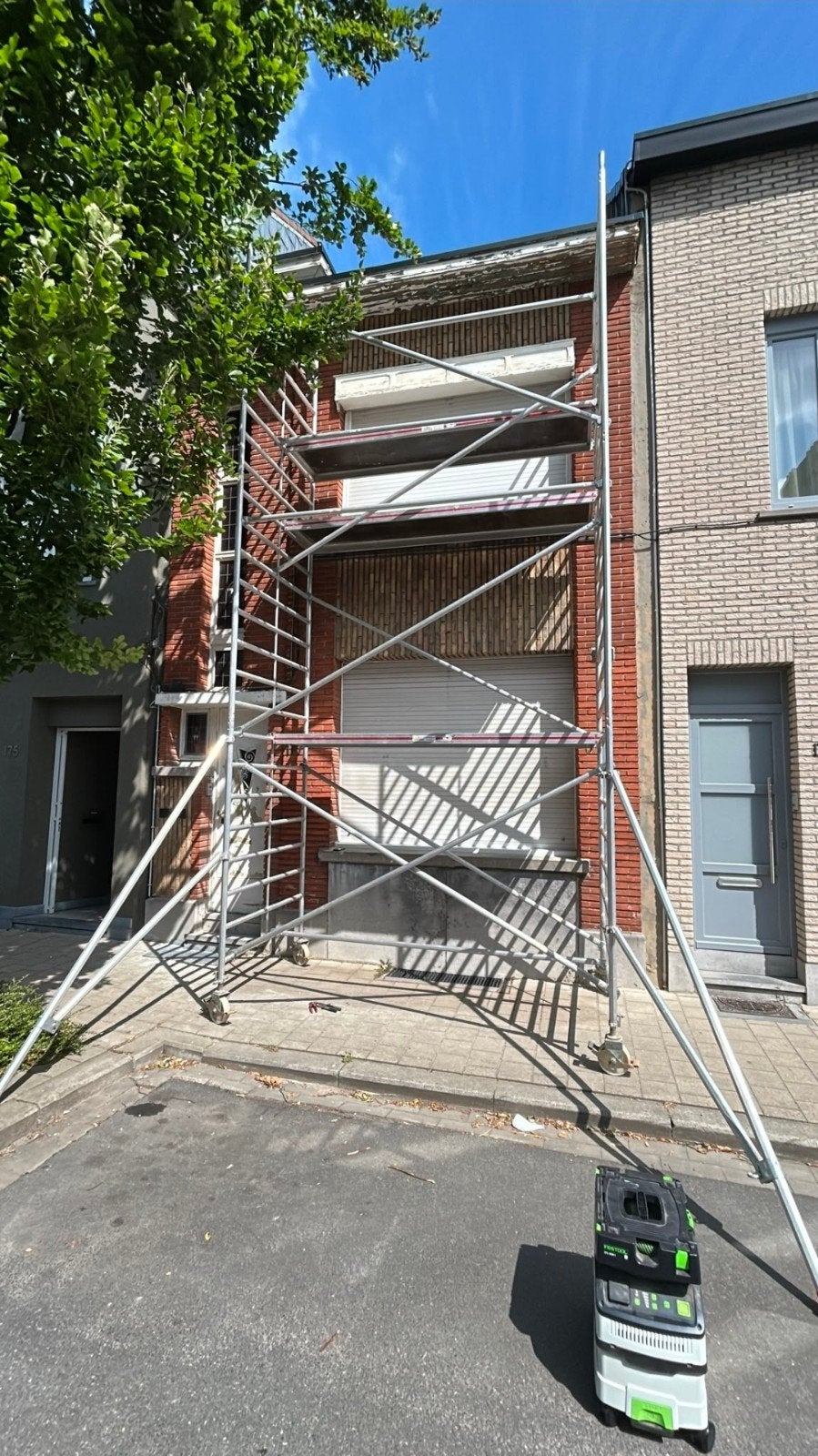 rolstelling te koop L'echelle, Doe-het-zelf en Bouw, Ophalen, Gebruikt, Gevelsteiger, 5 meter of hoger