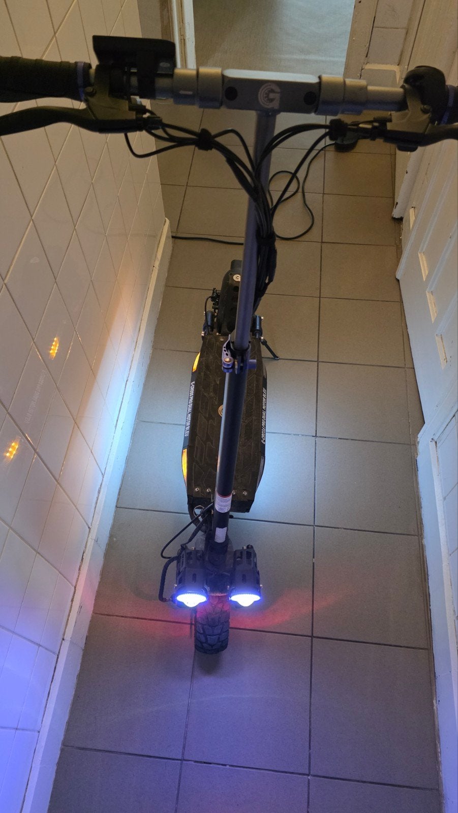 trotinette UrbanGlide eCross Pro Dual Motor Bleu, Enlèvement