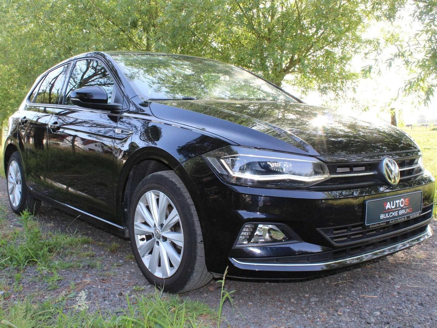 Volkswagen Polo Polo 1.0 TSi Copper Line Weinig km, Stof, Gebruikt, 95 pk, Zwart