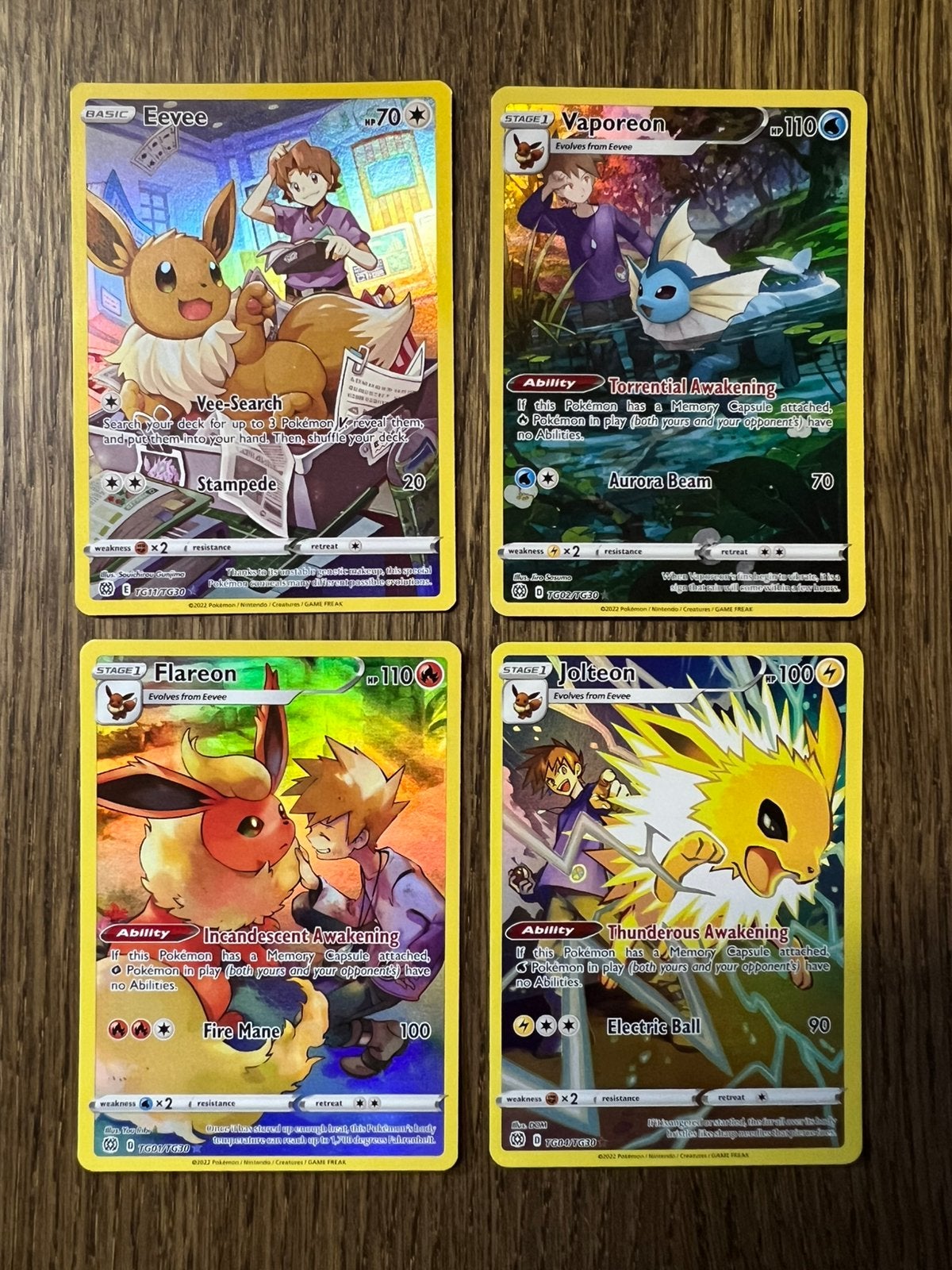 Eeveelutions Full Art Trainer Gallery - Set, Ophalen, Nieuw
