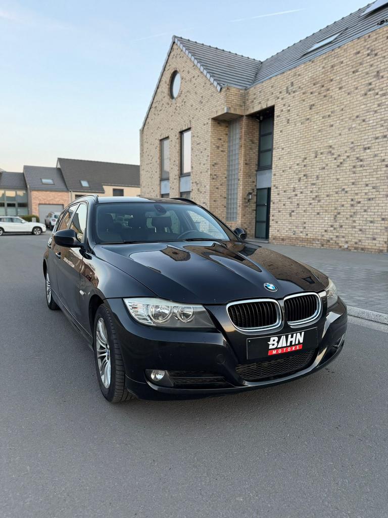 BMW 3-serie, Auto's, Euro 5, Zwart, Bedrijf, 5 deurs