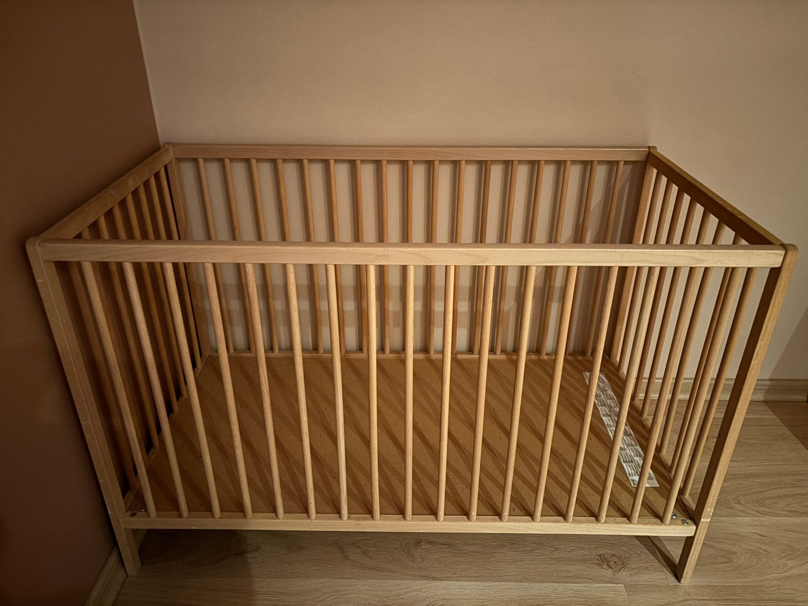 Spijlenbed/babybed ikea, Ophalen, Zo goed als nieuw