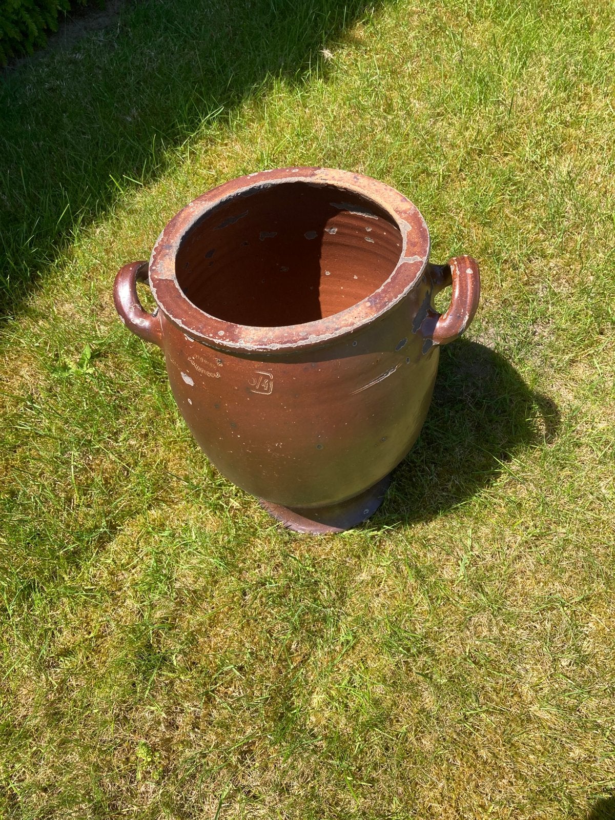 Boterpot vintage, Tuin en Terras, Ophalen