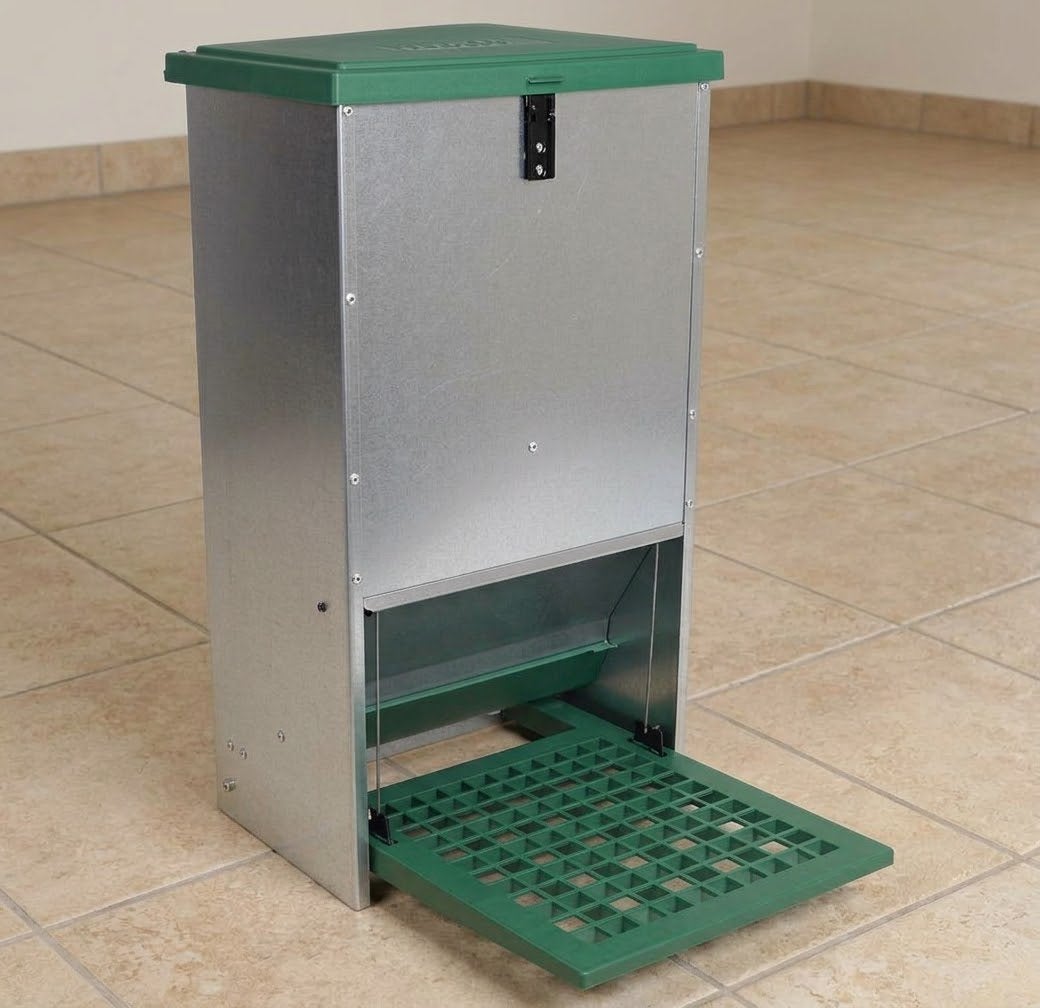 Automatische voederbak voor kippen, Dieren en Toebehoren, Ophalen, Zo goed als nieuw
