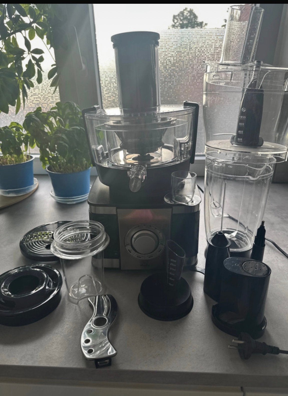 Blender et extracteur de jus, Electroménager, Résiste au lave-vaisselle, Enlèvement ou Envoi, Comme neuf, 3 vitesses ou plus