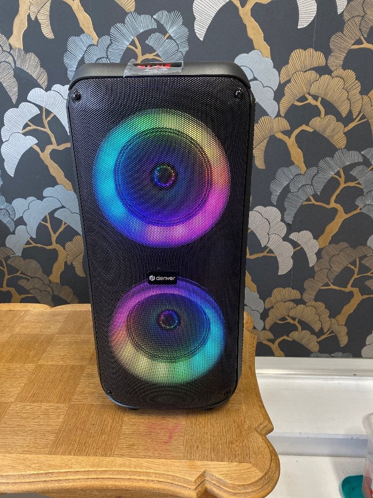 Denver Bluetooth party speaker, Neuf, Autres marques, Enceinte de fête, Enlèvement