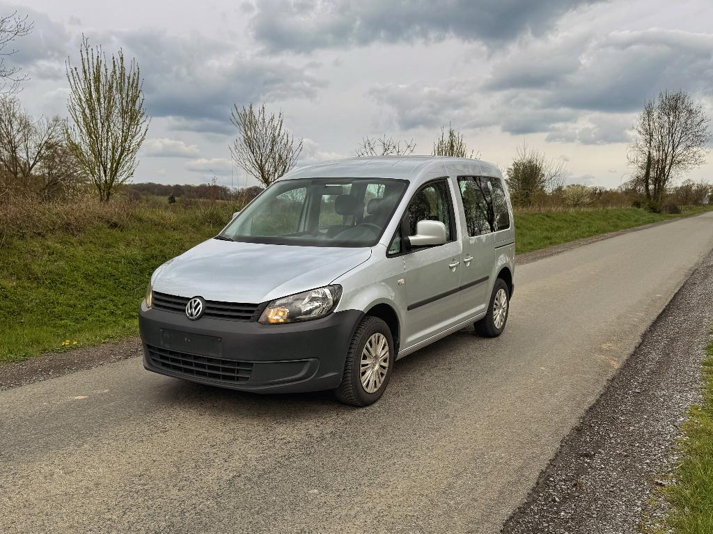 Volkswagen Caddy Life 1.6 TDI Trendline, Autos, Caddy Combi, Boîte manuelle, Noir, 5 portes