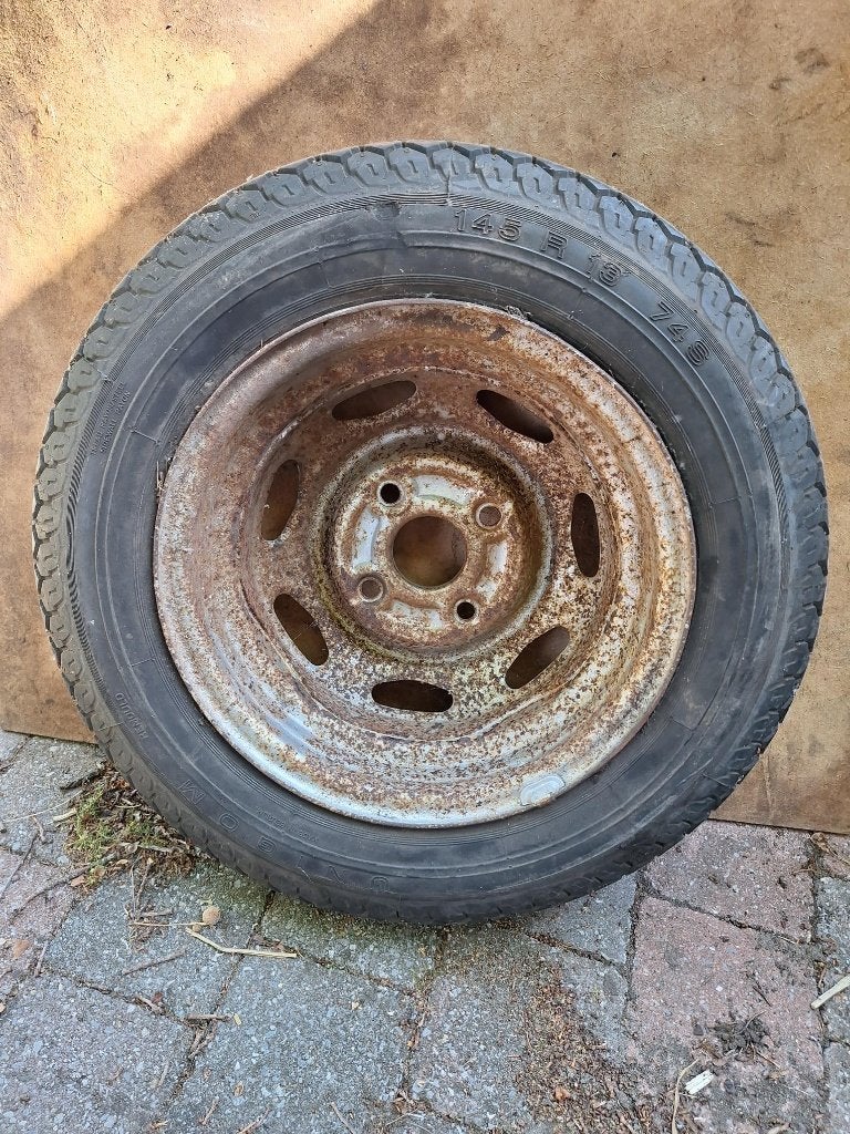 velg plus band 145 mm, Auto diversen, Aanhangwagen-onderdelen, Ophalen