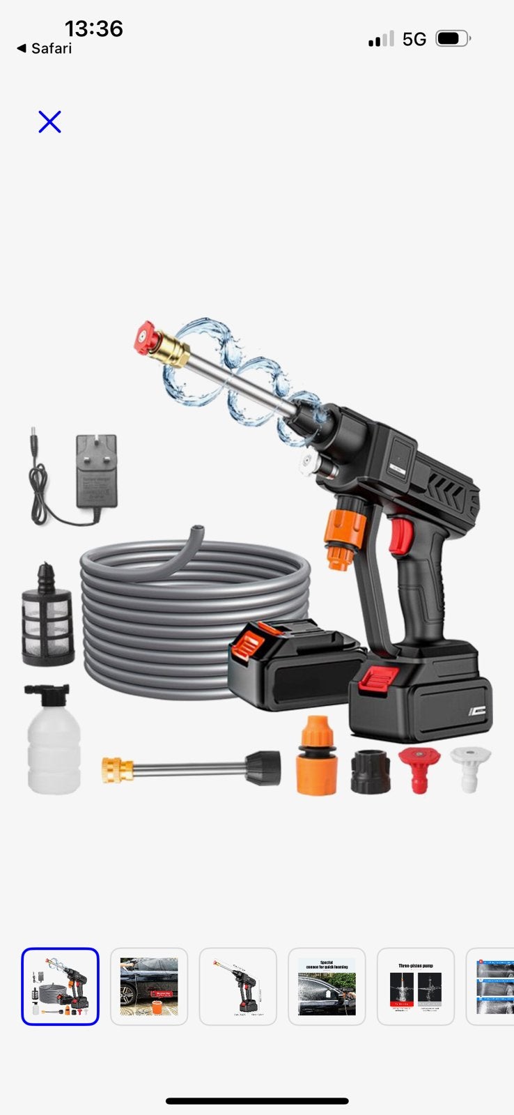 Nettoyeur haute pression, Bricolage & Construction, Outillage | Foreuses, Enlèvement ou Envoi, Comme neuf, Autres types